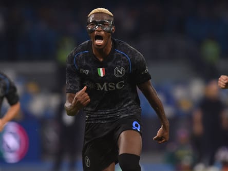 Ich war's: Victor Osimhen bejubelt das 1:1.