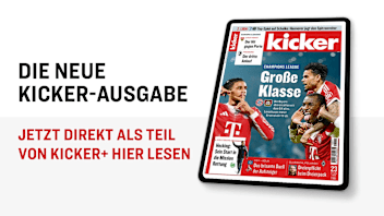 Die aktuelle kicker-Ausgabe.