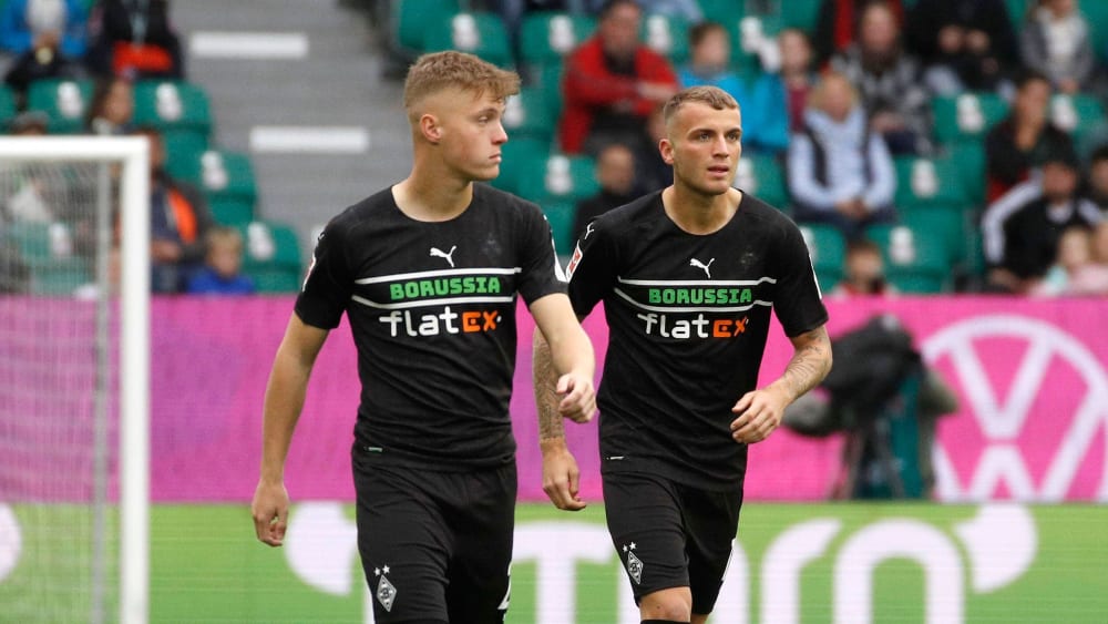 Oktober 2021: Luca Netz und Louis Jordan Beyer noch gemeinsam bei Borussia.