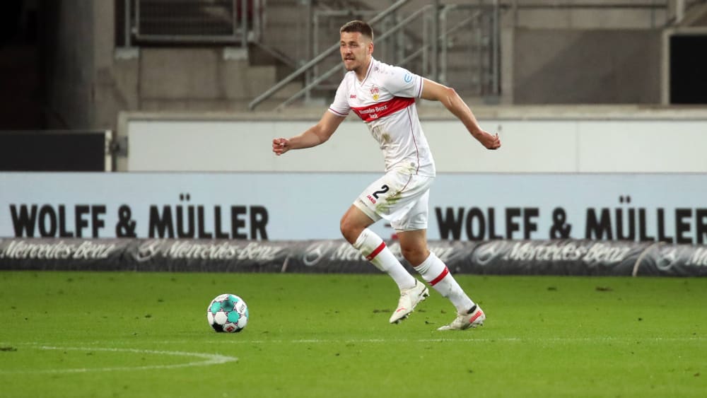 Er k&#246;nnte vor dem gegnerischen Tor noch zwingender agieren: VfB-Verteidiger Waldemar Anton.