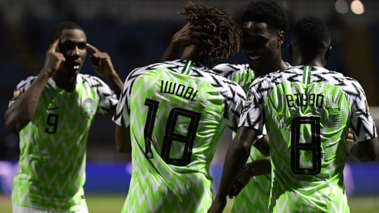 Doppelpacker, Vorlagengeber, Matchwinner: Nigerias Stürmer Odion Ighalo von Shanghai Shenhua traf gegen Kamerun zweimal - und bereitete für Alex Iwobi vor.