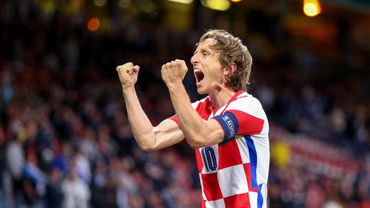 Kroatiens Leader: Luka Modric.