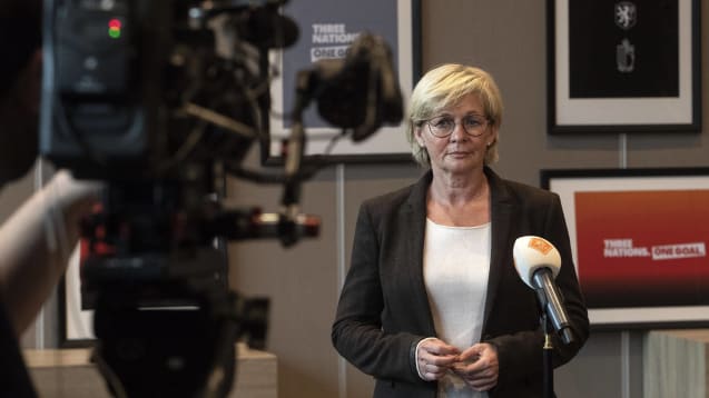 Die erste Frau, die mit dem Walther-Bensemann-Preis ausgezeichnet wurde: Silvia Neid.