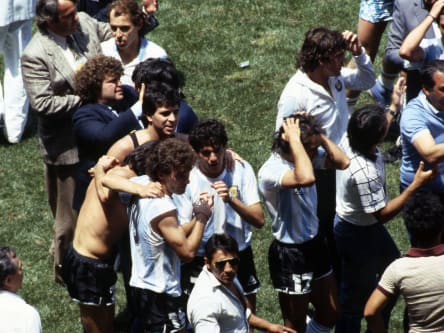 Ricardo Bochini bei der WM 1986