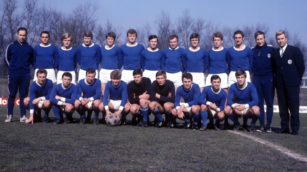 Schalke 04 Teamfoto vor der Saison 1968/69