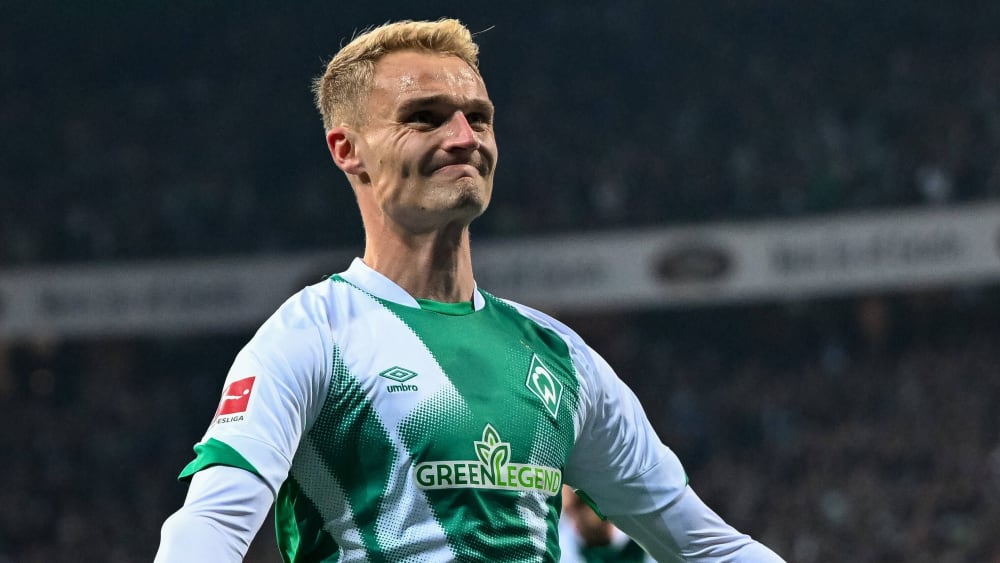 Neuzugang Amos Pieper fühlt sich bei Werder Bremen rundum wohl.