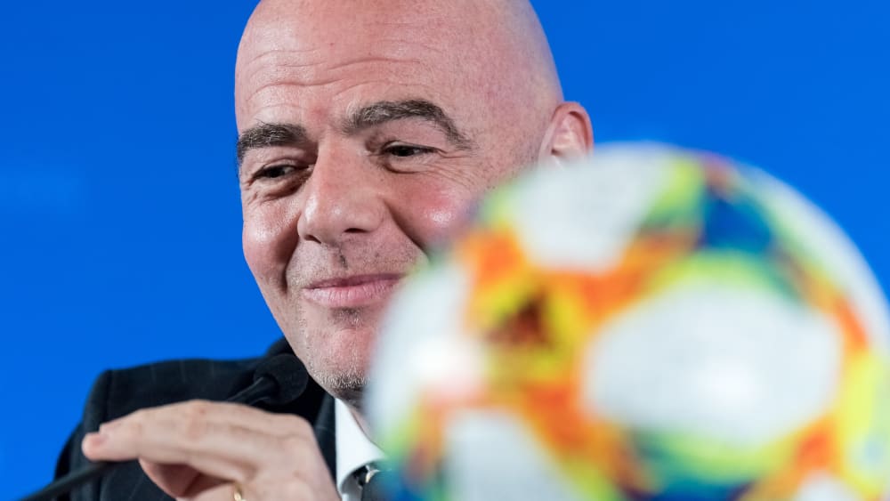 Will wohl die europ&#228;ischen Champions bei der Klub-WM sehen: FIFA-Boss Gianni Infantino.