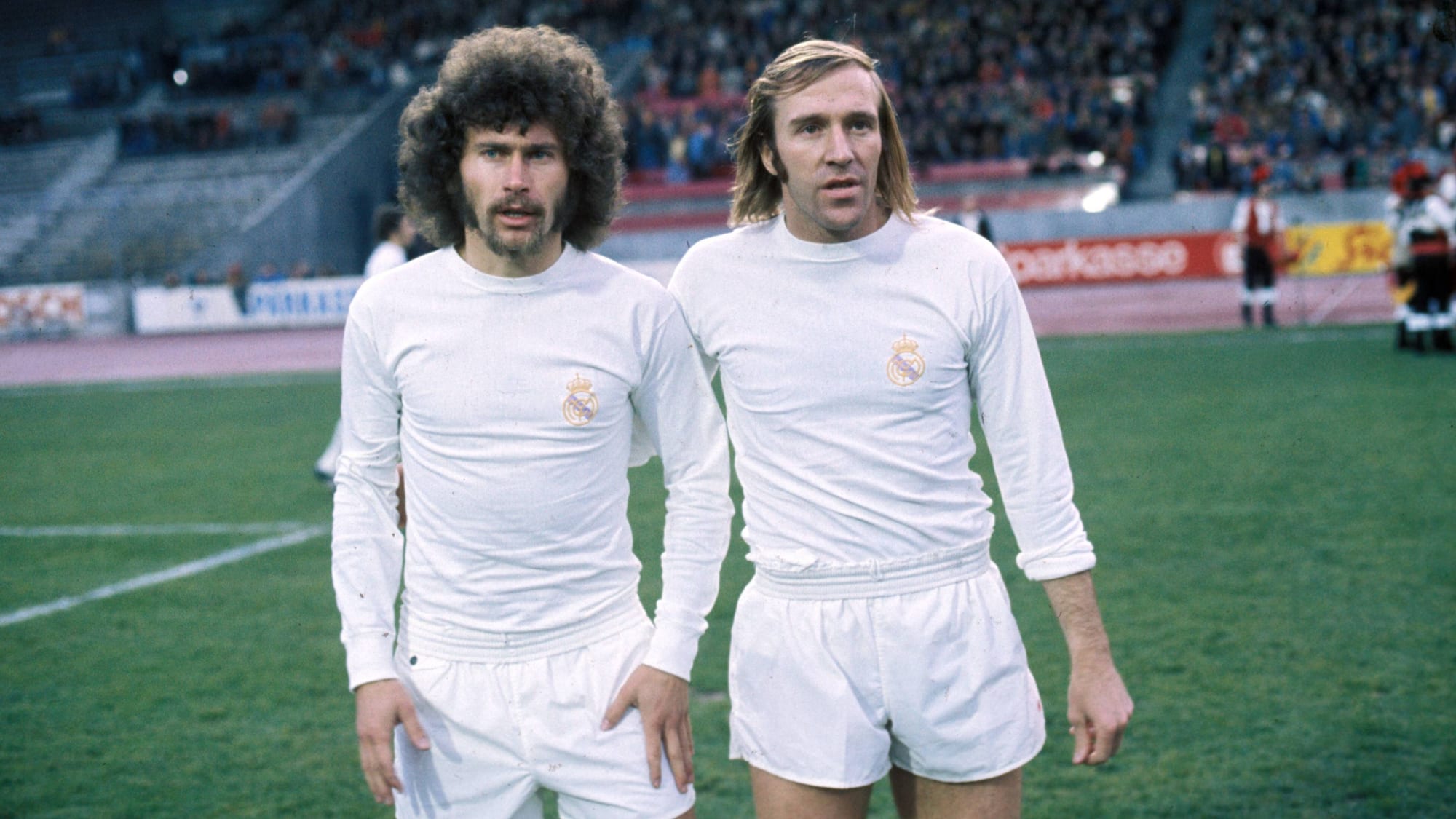 Paul Breitner mit Günter Netzer