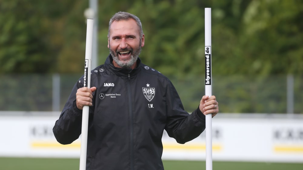 Zufrieden mit dem Auftritt gegen St. Gallen: VfB-Coach Tim Walter.