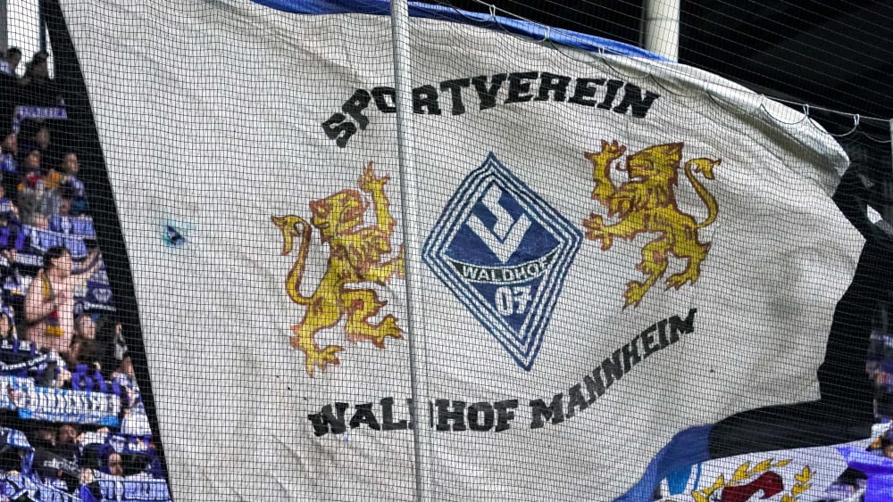 Kamen im M&#228;rz 2019 um einen Punktabzug herum: Fans von Waldhof Mannheim.