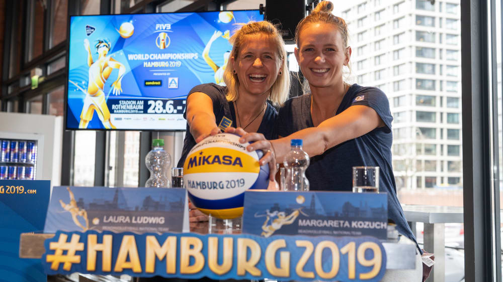 Neues Team: Laura Ludwig und Margareta Kozuch.