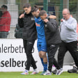 Andrea Hoxha musste am Samstag das Feld gestützt verlassen.
