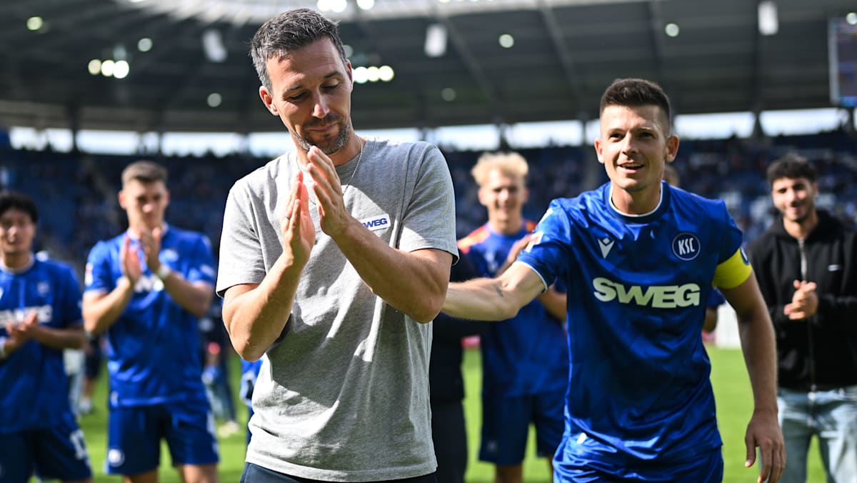 Was Wanitzek an Eichner schätzt: "Wenn er nicht zum KSC passt .. ...