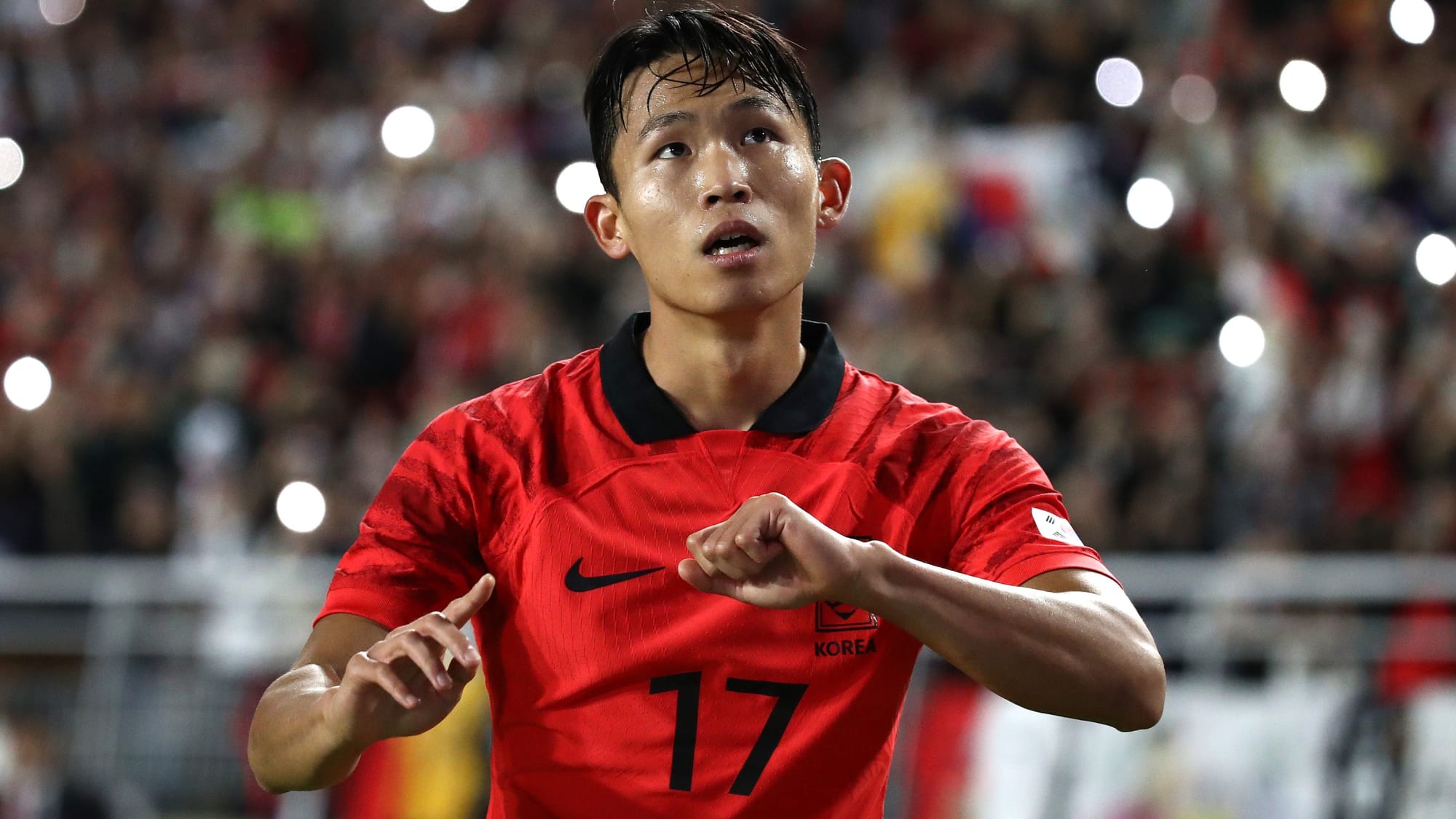 Woo-Yeong Jeong im Einsatz für das südkoreanische Nationalteam