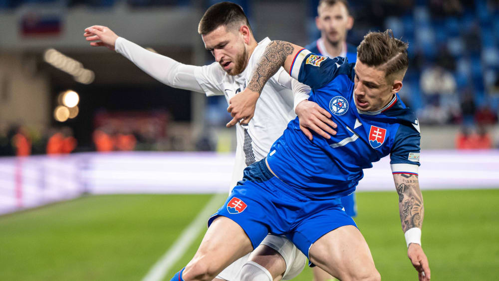 Ein zähes Spiel zwischen Slowenien und der Slowakei endet mit 1:0 für die Heimmannschaft.
