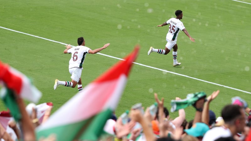 CHARLOTTE, KUZEY KAROLİNA - 30 HAZİRAN: Fluminense FC'den Hercules #35, 30 Haziran 2025'te Charlotte, Kuzey Karolina'daki Bank of America Stadyumu'nda FC Internazionale Milano ile Fluminense FC arasında oynanan FIFA Kulüpler Dünya Kupası 2025 son 16 turu maçında takımının ikinci golünü atmasını kutluyor. (Fotoğraf: Michael Regan - FIFA/FIFA via Getty Images)