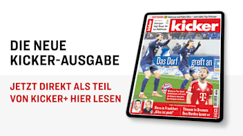 Die aktuelle kicker-Ausgabe.
