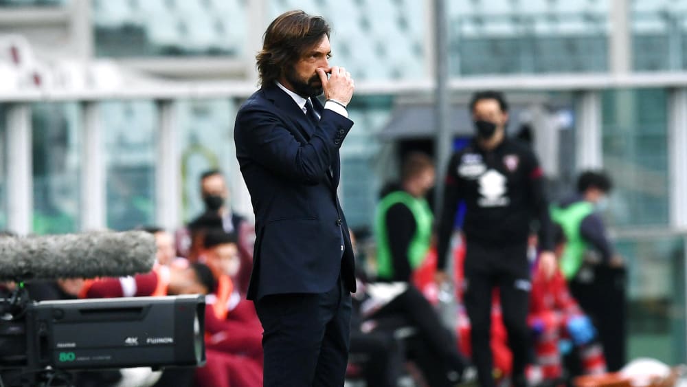 Steht vor einem f&#252;r Juventus wegweisenden Topspiel gegen den direkten Konkurrenten Neapel: Trainer Andrea Pirlo.