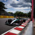 Lewis Hamilton im Mercedes.