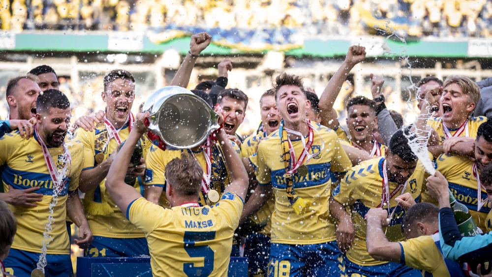 Br&#246;ndby IF feierte erstmals seit 2005 wieder den d&#228;nischen Meistertitel.