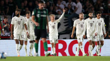 Erzielte in Münster sein erstes Pflichtspieltor für die A-Mannschaft der Bayern: Frans Krätzig (Mi.).