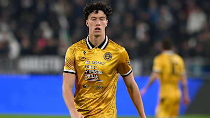 Zehnmal spielte Matteo Palma bislang für Udine in der Serie A und der Coppa Italia - auch Anfang Dezember gegen Juve.