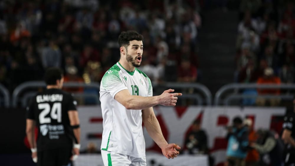 Hichem Kaabeche spielte mit Algerien im Finale der Afrikameisterschaft