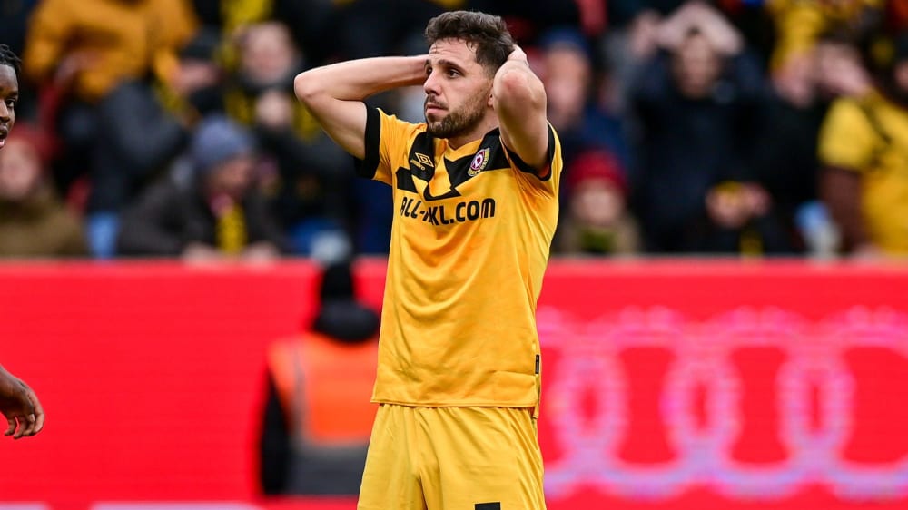 Ließ den späten Ausgleich gegen den FC Ingolstadt liegen: Dynamo Dresdens Ahmet Arslan.