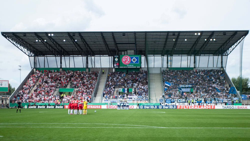 Sonntagnachmittag, Schauplatz Hafenstraße: In der ersten Runde des DFB-Pokals empfängt Drittligist Rot-Weiss Essen den Zweitligisten Hamburger SV.