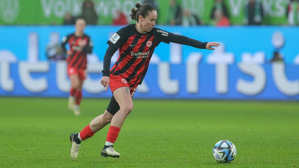 Stürmt auch über die Saison hinaus für Eintracht Frankfurt: Geraldine Reuteler.