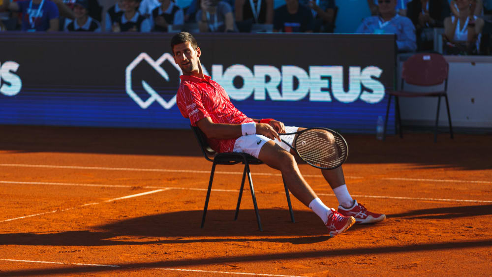 Spielte zuletzt bei der Adria-Tour: Novak Djokovic.
