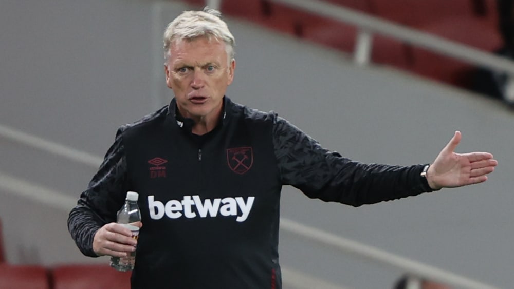 Erfuhr kurz vor Anpfiff von seinem positiven Test: David Moyes.