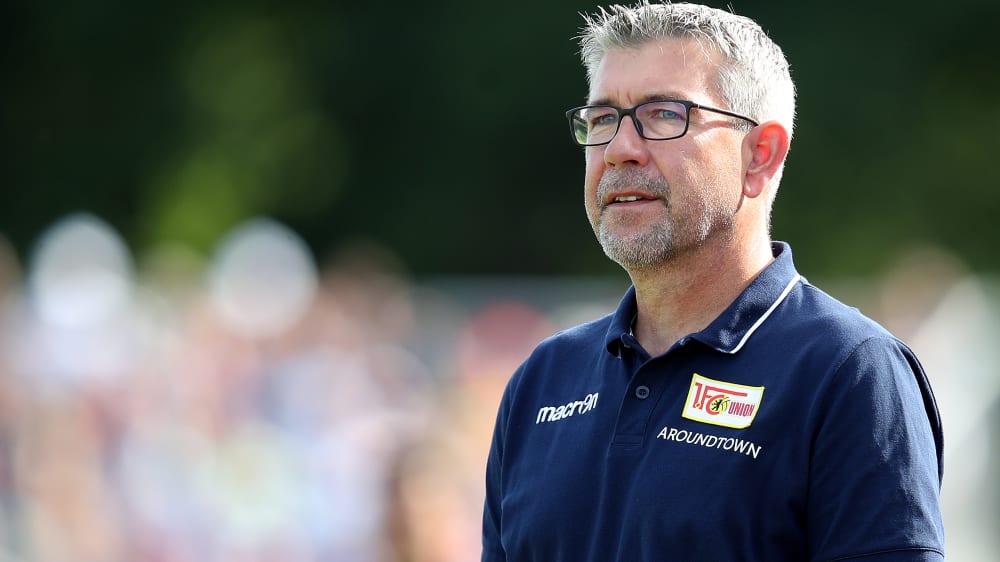 Blickt der Partie in Augsburg erwartungsfroh entgegen: Union-Trainer Urs Fischer.
