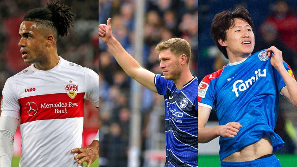 Die notenbesten Feldspieler in der 2. Bundesliga