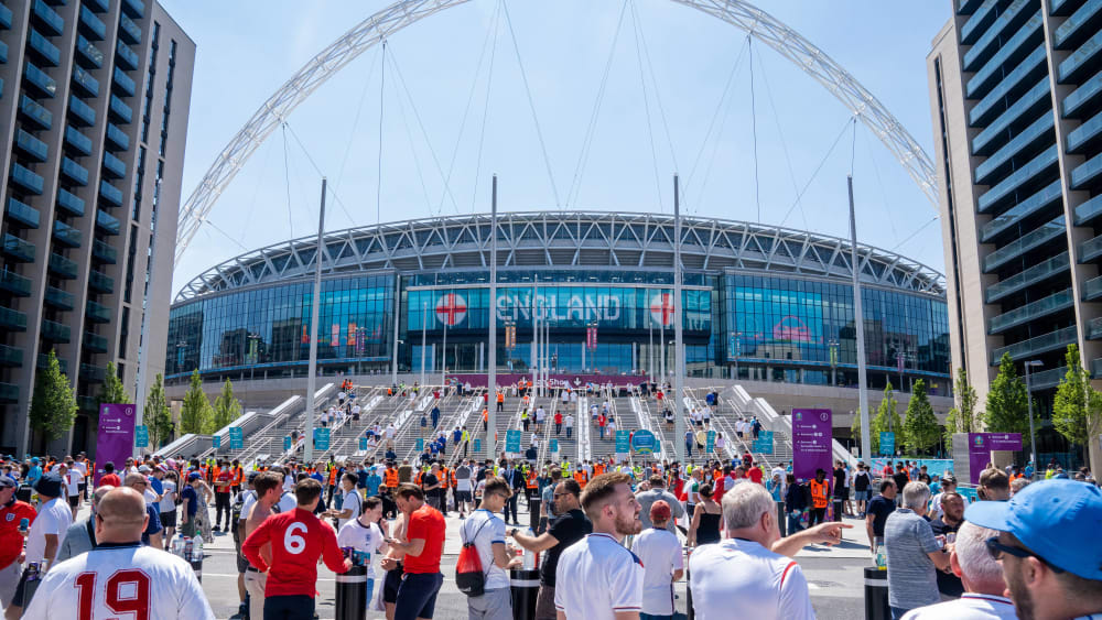Werden die Spiele in Wembley wie geplant stattfinden?