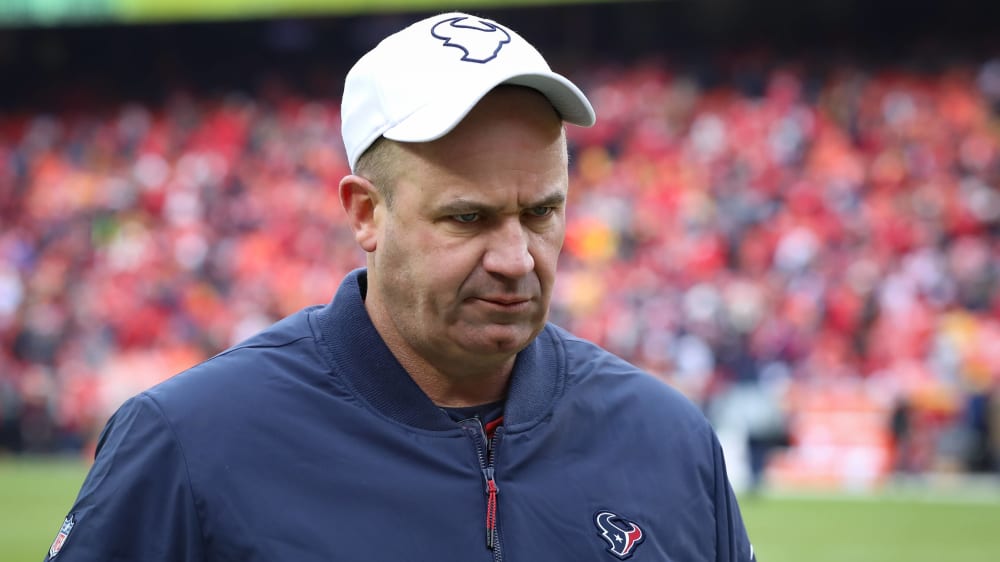 Hat sowohl als Head Coach als auch als General Manager der Houston Texans ausgedient: Trainer Bill O'Brien (50).