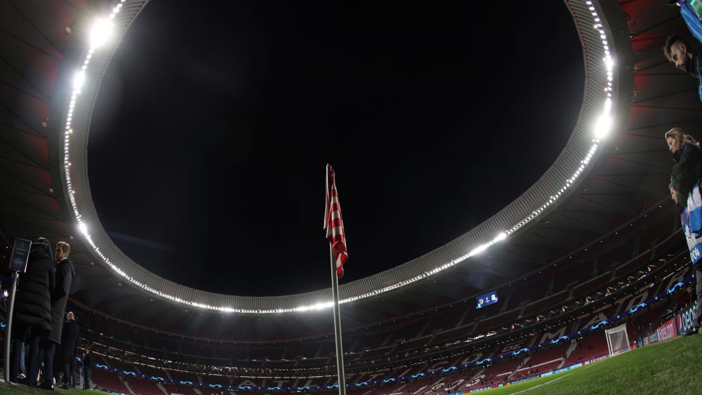 Das Wanda Metropolitano in Madrid bleibt leer. Das geplante L&#228;nderspiel Deutschland gegen Spanien wurde abgesagt.