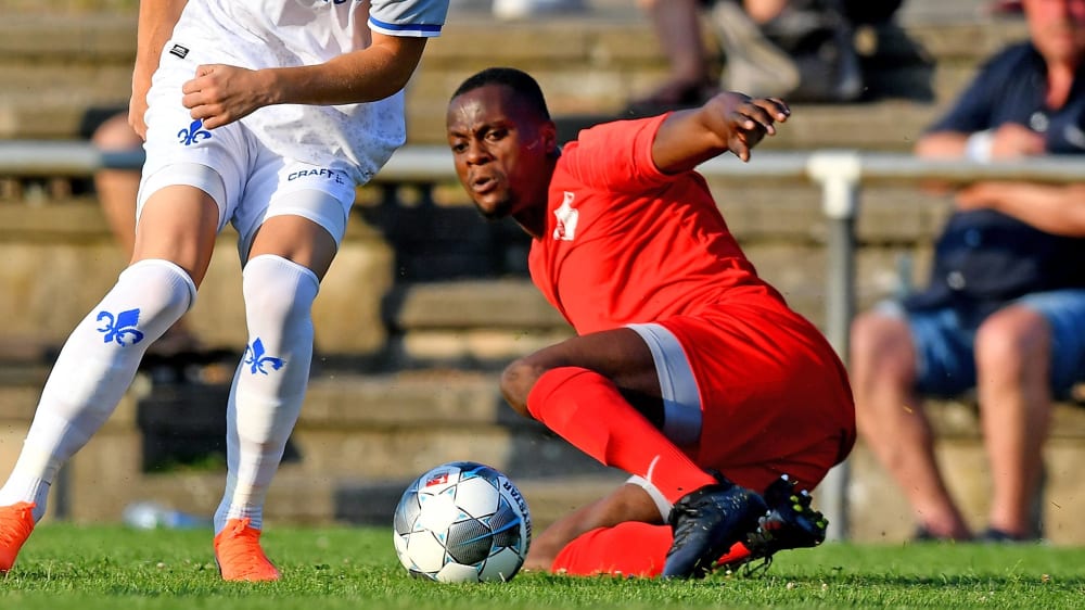 Ein Mann f&#252;r die Au&#223;enbahn: Michael Adusei spielt k&#252;nftig in der Hessenliga.