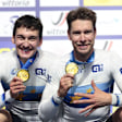 Moritz Augenstein und Roger Kluge haben im Madison EM-Gold gewonnen.