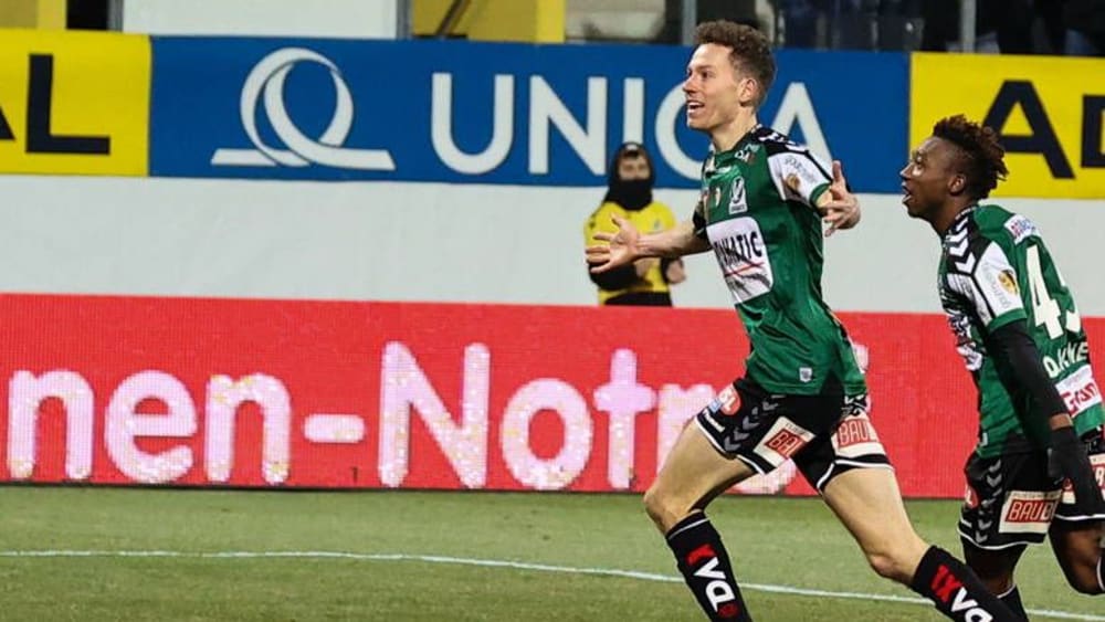 Die SV Ried hat sich das erste Finalticket für das Cupfinale 2022 geschnappt.