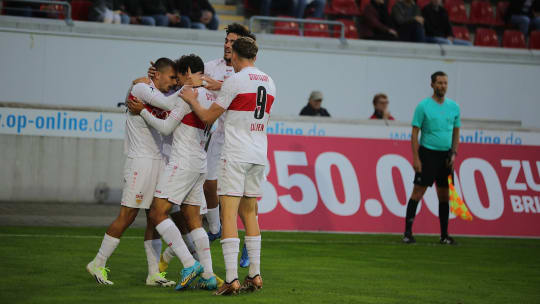 Die U 21 des VfB Stuttgart (Archivbild) konnte am letzten Spieltag den Stadtrivalen noch abfangen.