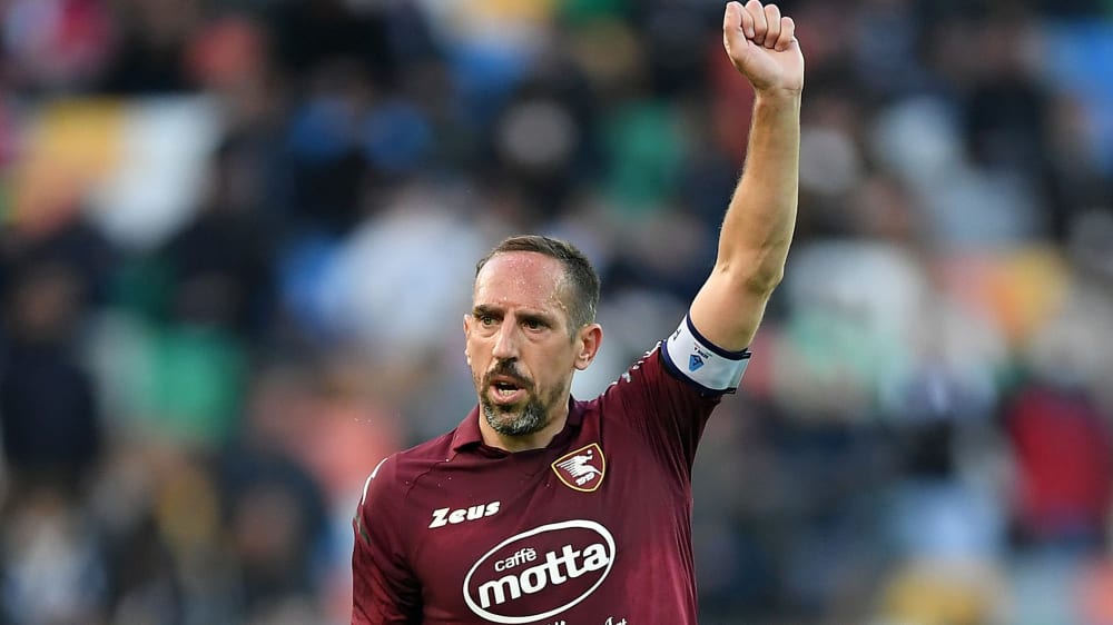 Ist mit US Salernitana nicht abgestiegen: Franck Ribery.