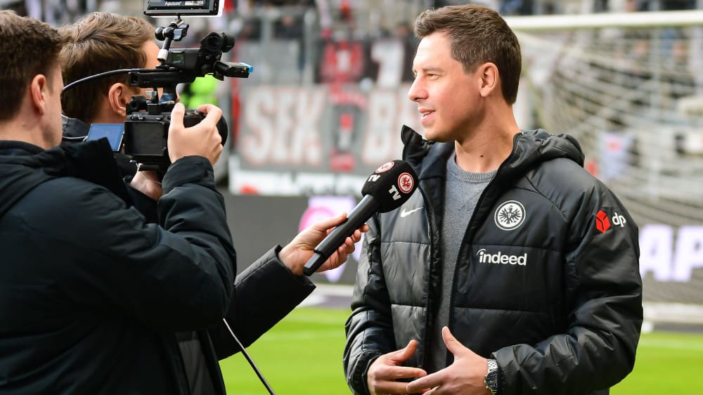 Lizenzspielerleiter Timmo Hardung wird zur neuen Saison Sportdirektor bei Eintracht Frankfurt.