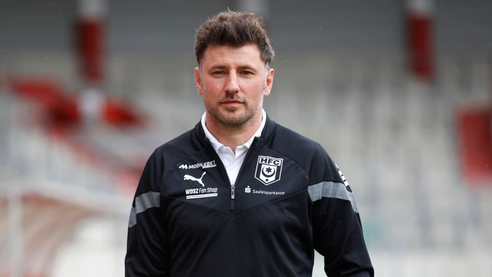 Der neue Cheftrainer in Halle: Stefan Reisinger.