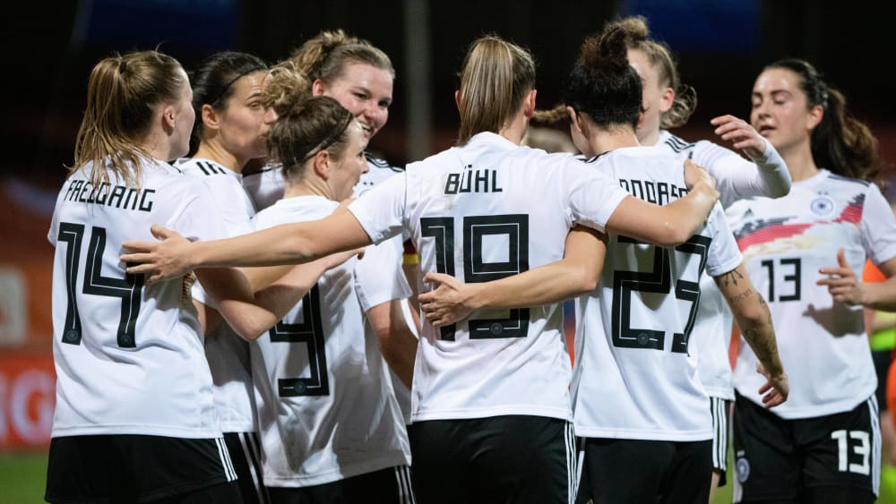 Eine knappe Niederlage gegen die Niederlande kassiert: die DFB-Frauen.