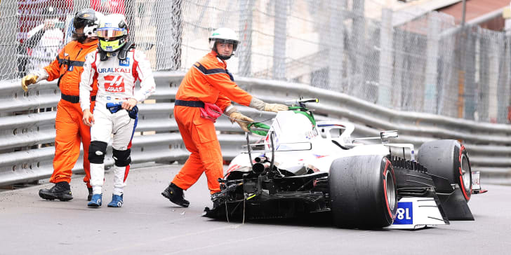 Leistete sich in Monaco erneut einen Unfall: Mick Schumacher.
