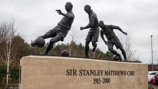 Denkmal: In England kennt Sir Stanley Matthews fast jeder Fußballfan.