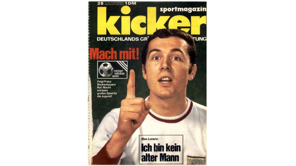 Franz Beckenbauer: Die 20 Besten Kicker-Titelseiten - Bundesliga ...