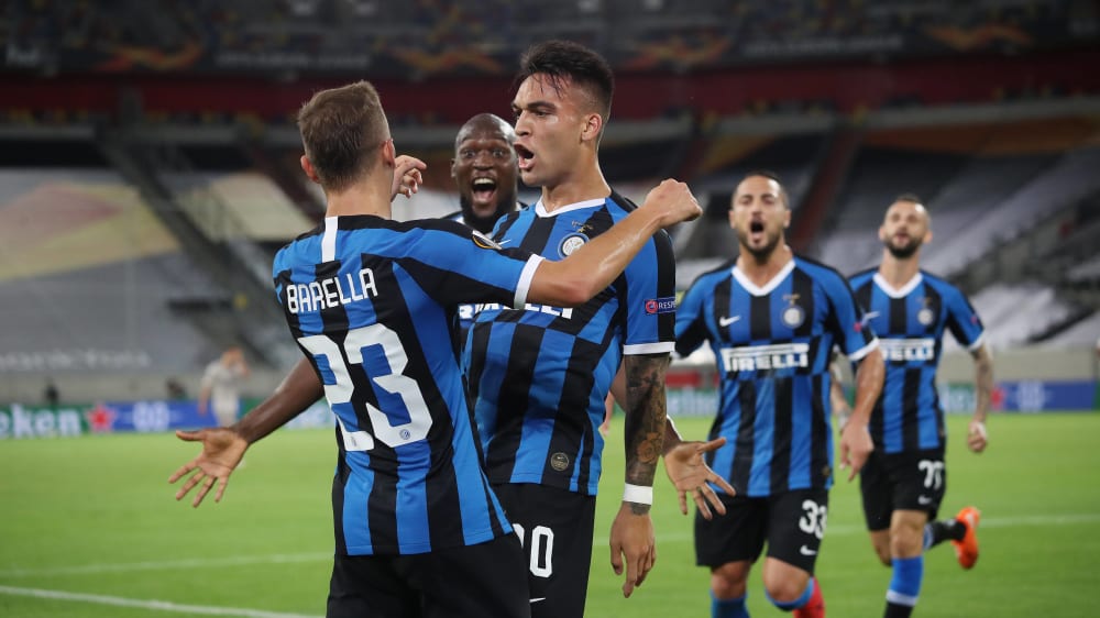 "Perfekter Mix aus erfahrenen und jungen Spielern": Lautaro Martinez und Inter Mailand schw&#228;rmt nach dem 5:0 gegen Donezk von seinem Team.