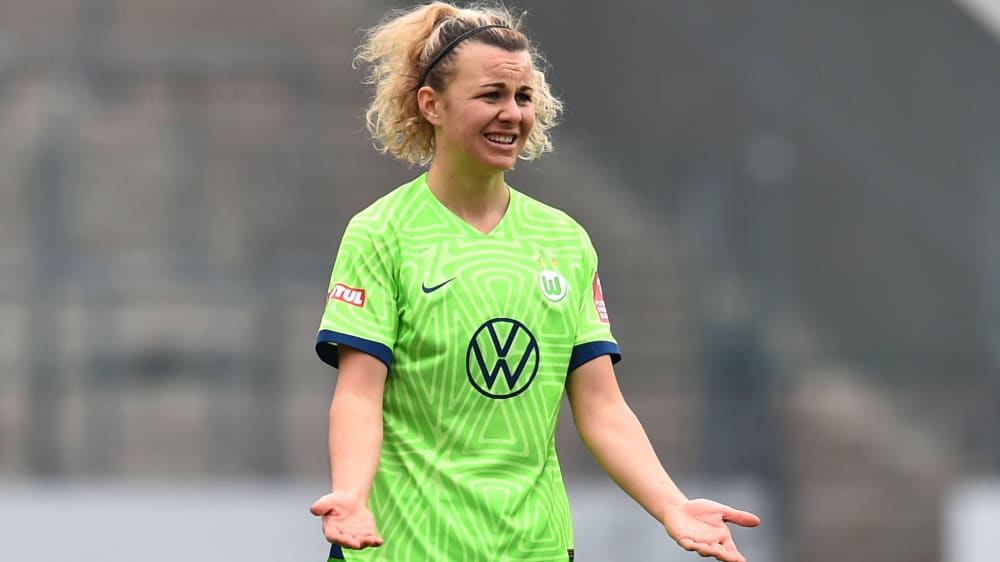 Lena Lattwein kann dem VfL Wolfsburg im Meisterschaftsrennen in dieser Saison wohl nicht mehr helfen.